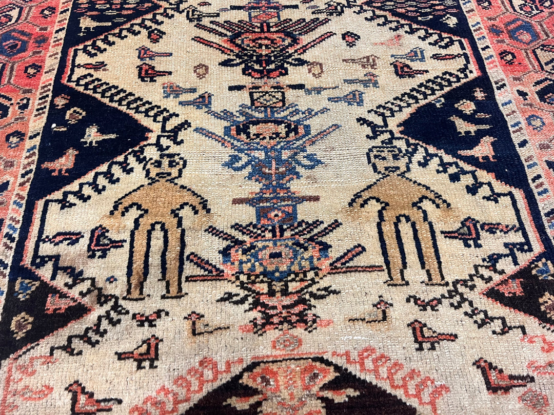 Antique NW Persian Short Runner 2'10" x 8’3”