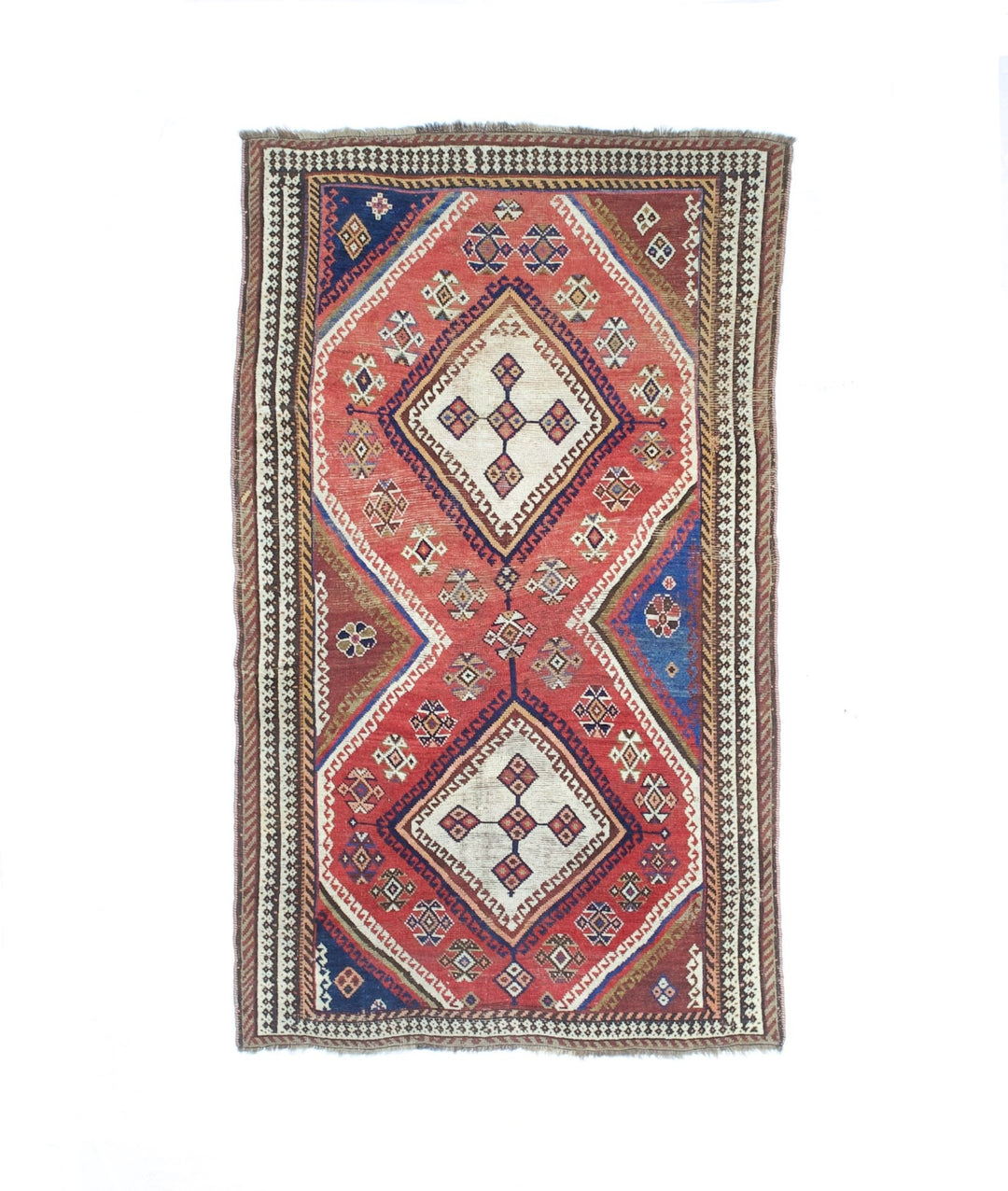 Fine Antique Persian Qashqai 4’3" x 7’3"