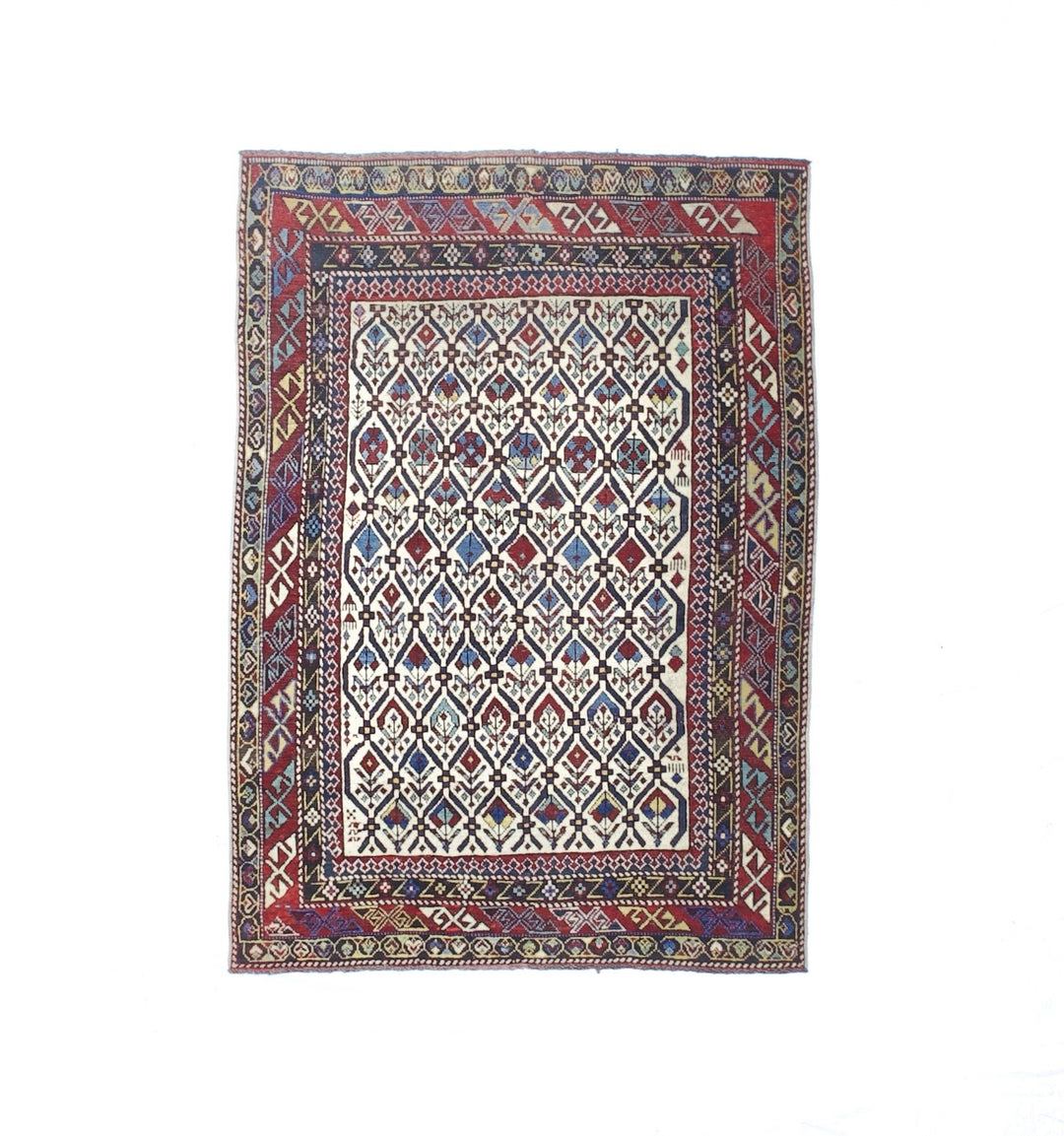 Antique Caucasian Shirvan 3’9" x 5’2"