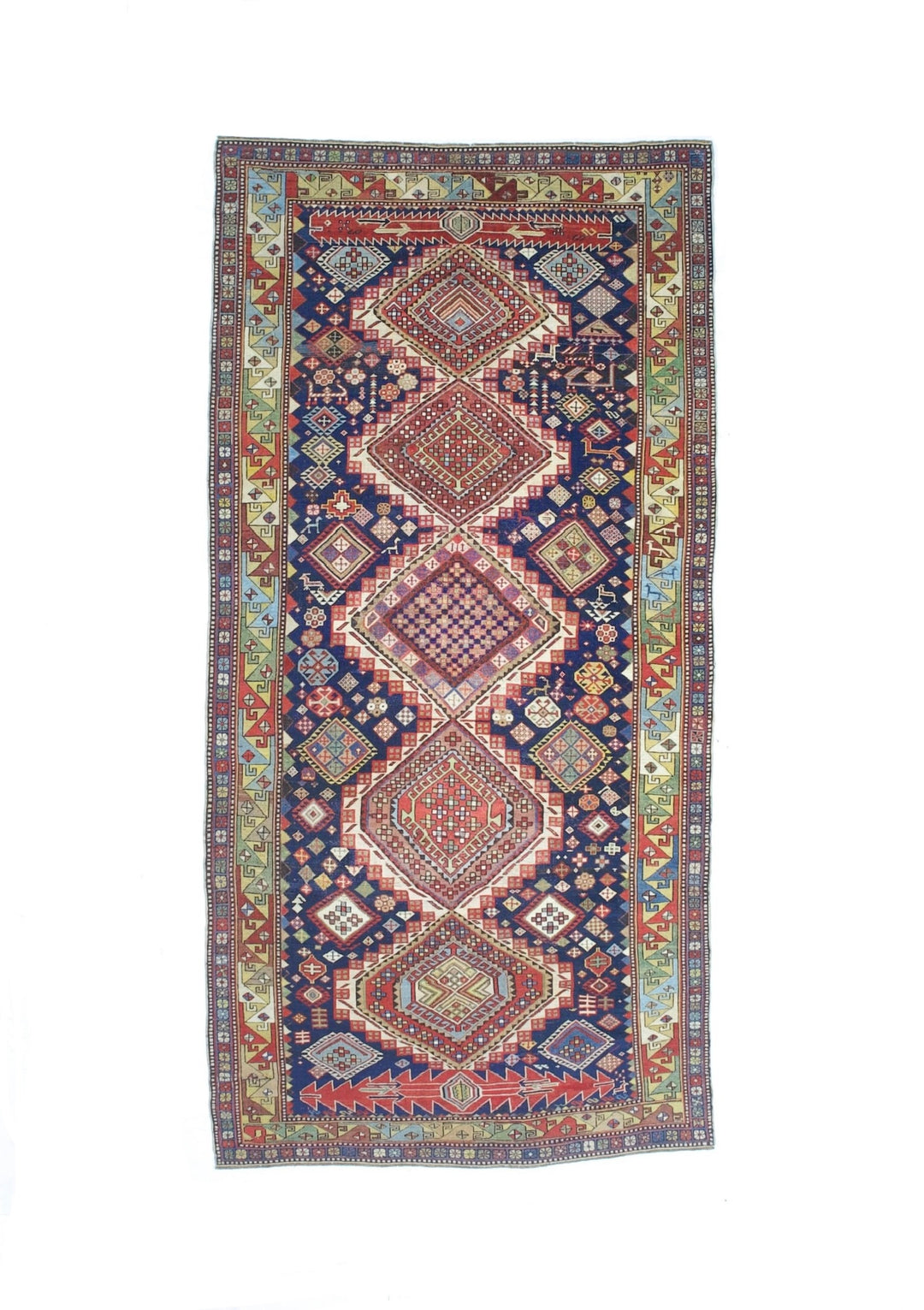 Antique Caucasian Karakashli 4'3" x 8’8”