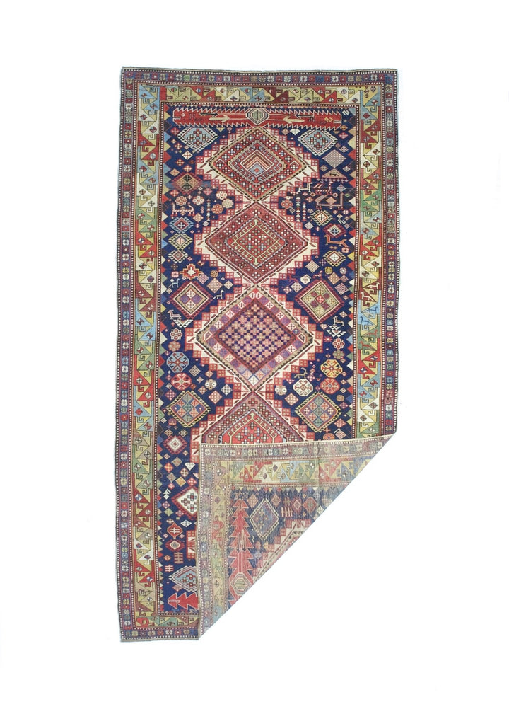 Antique Caucasian Karakashli 4'3" x 8’8”