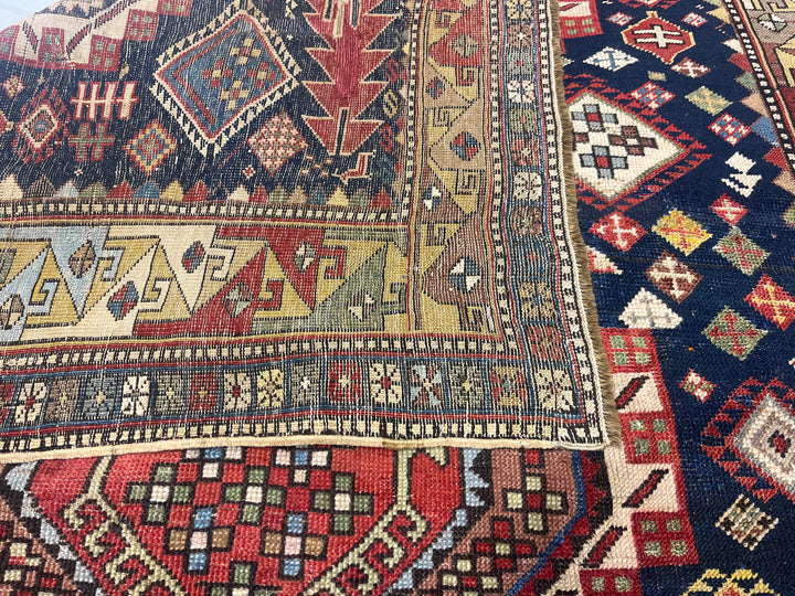 Antique Caucasian Karakashli 4'3" x 8’8”