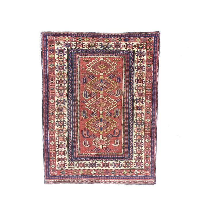 Antique Caucasian Kuba 3'8" x 4’11"