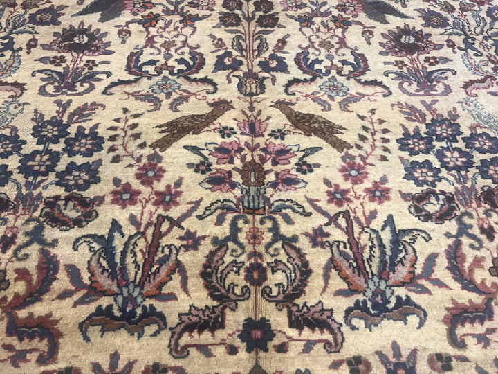 Antique Persian Tehran Rug 6’8" x 10’0"