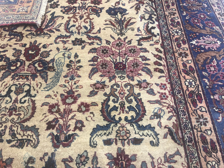 Antique Persian Tehran Rug 6’8" x 10’0"