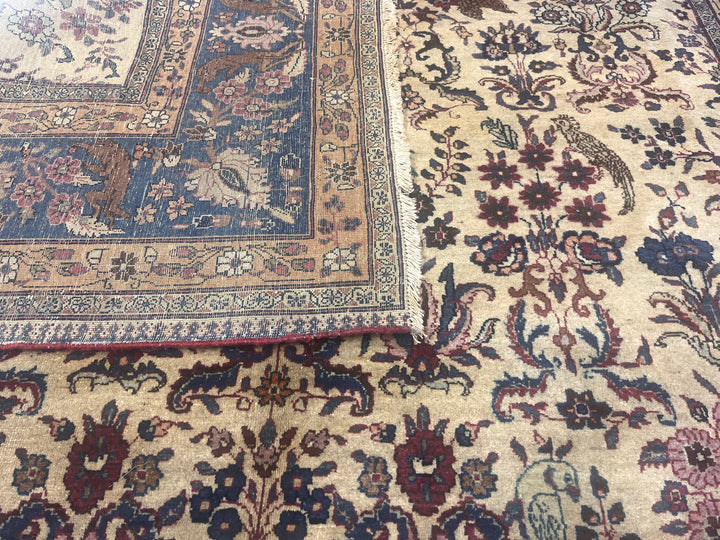 Antique Persian Tehran Rug 6’8" x 10’0"