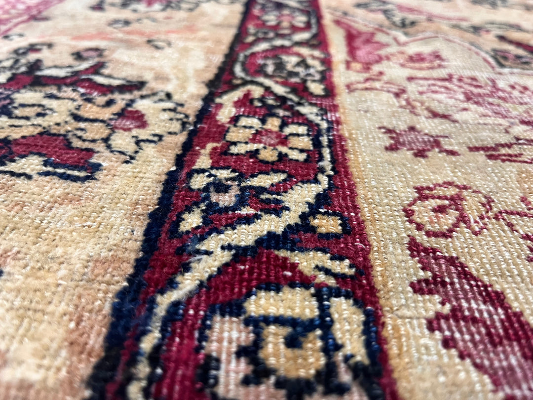 Antique Persian Lavar Kerman Rug 4’2” x 6’6"