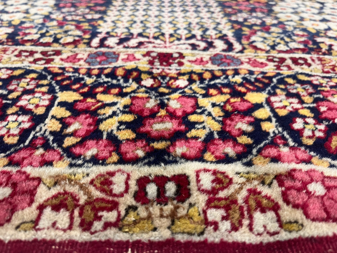 Antique Persian Lavar Kerman Rug 4'6" x 7’5”