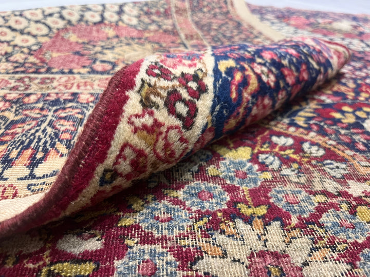 Antique Persian Lavar Kerman Rug 4'6" x 7’5”