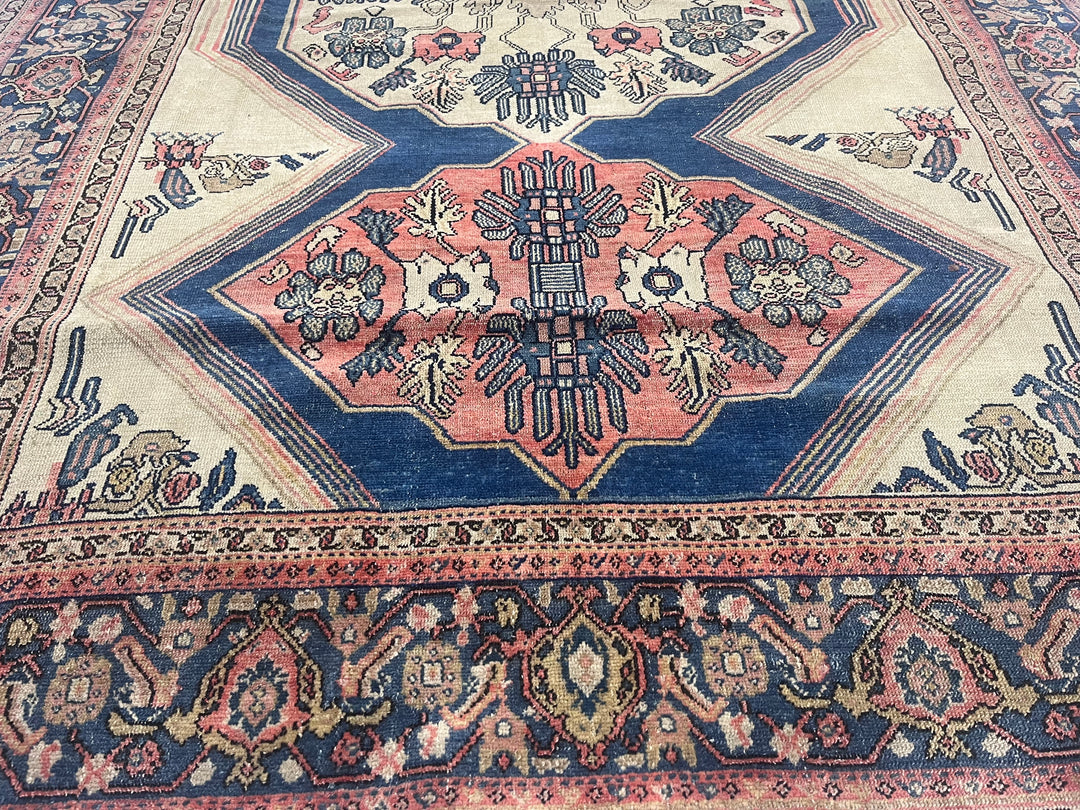 Fine Antique Persian Senneh 4’5" x 6’3"