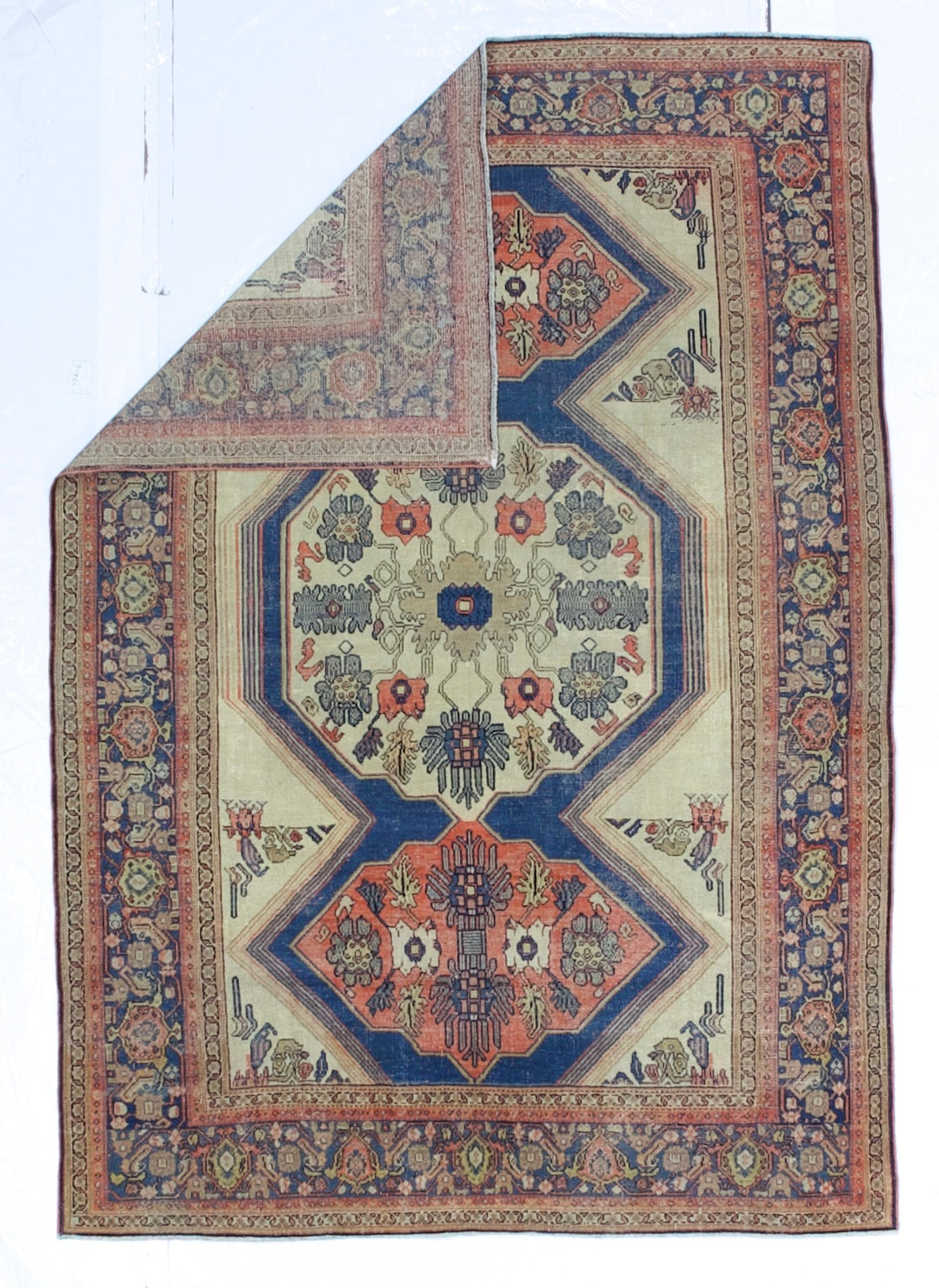 Fine Antique Persian Senneh 4’5" x 6’3"