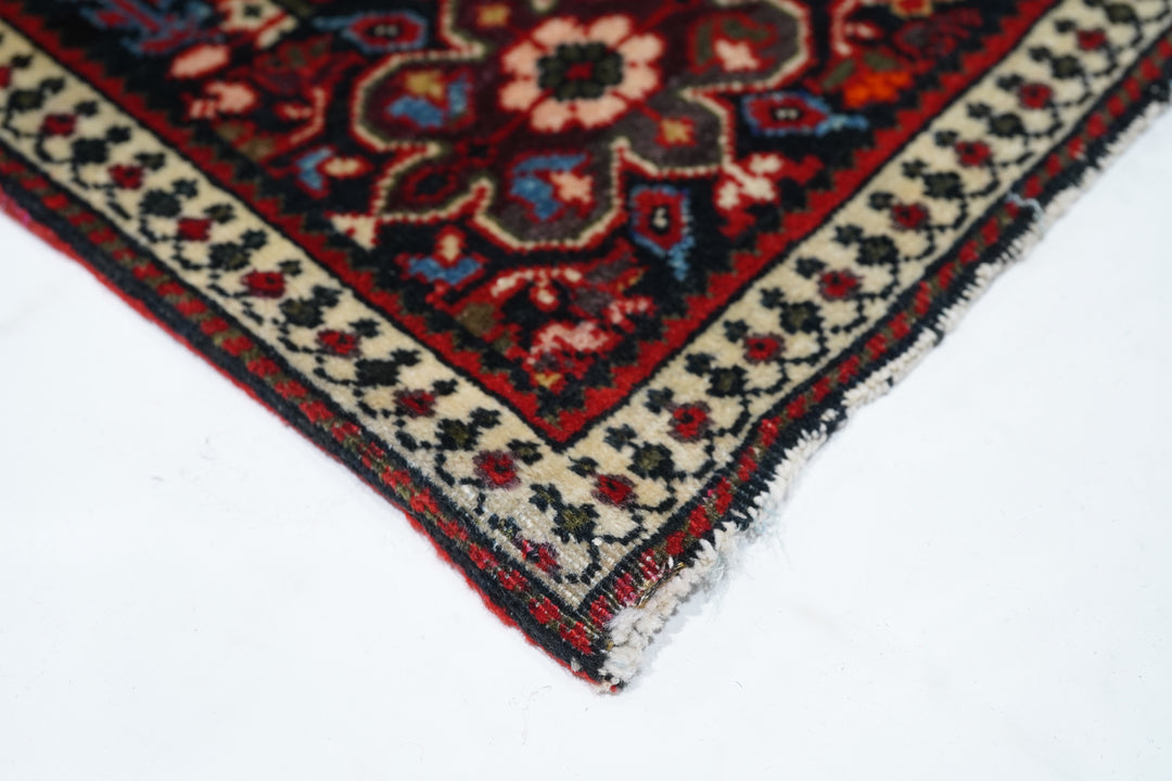 Antique Farahan Sarouk Rug 4'3'' x 6'4''