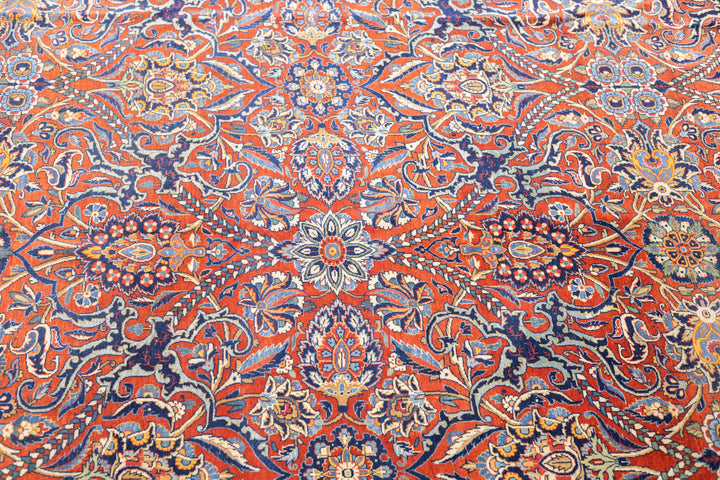 Antique Persian Isfahan Rug 9'0" x 12'0"