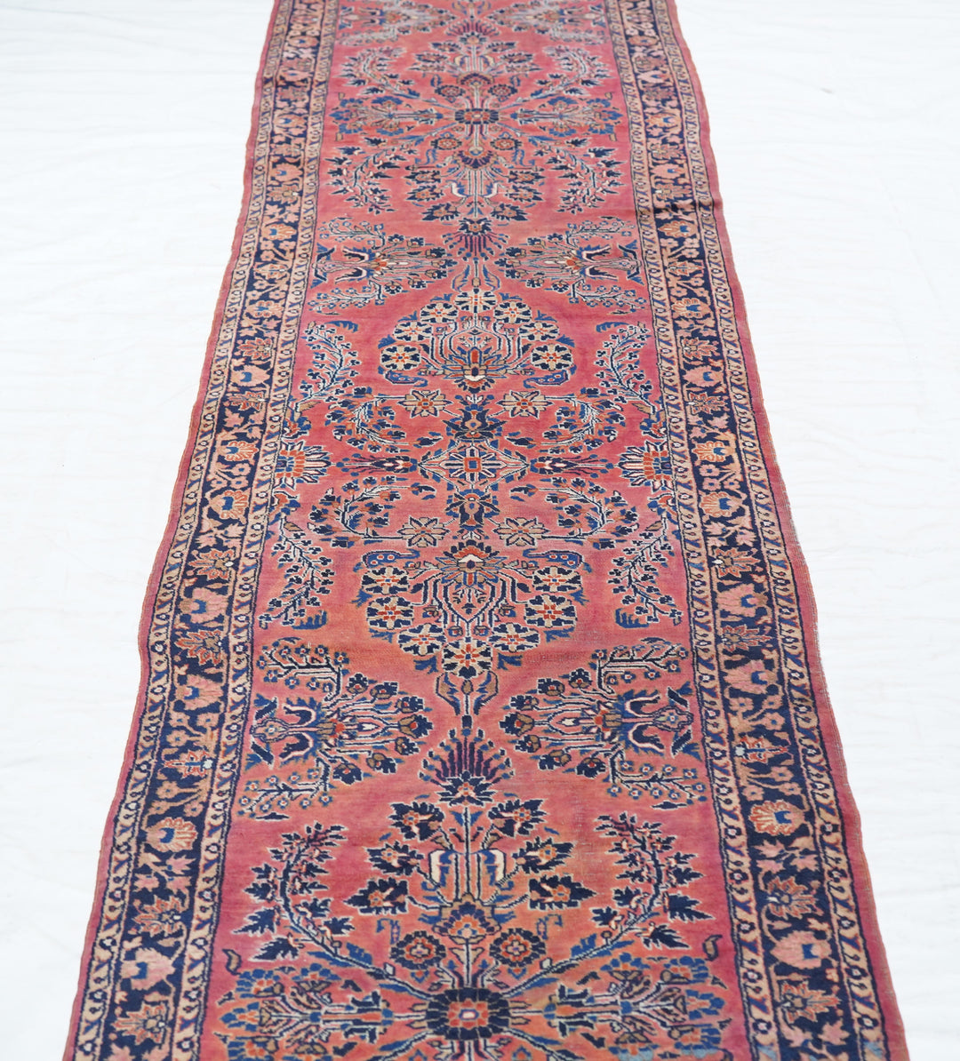 Antique Sarouk Runner 2'7'' x 13'4''