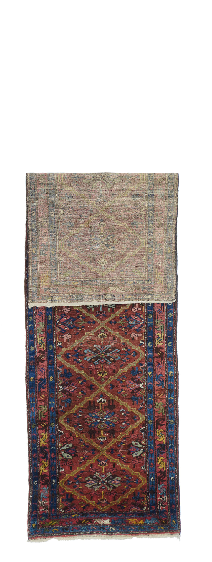 Antique Karajeh Heriz Rug 3'0'' x 9'7''