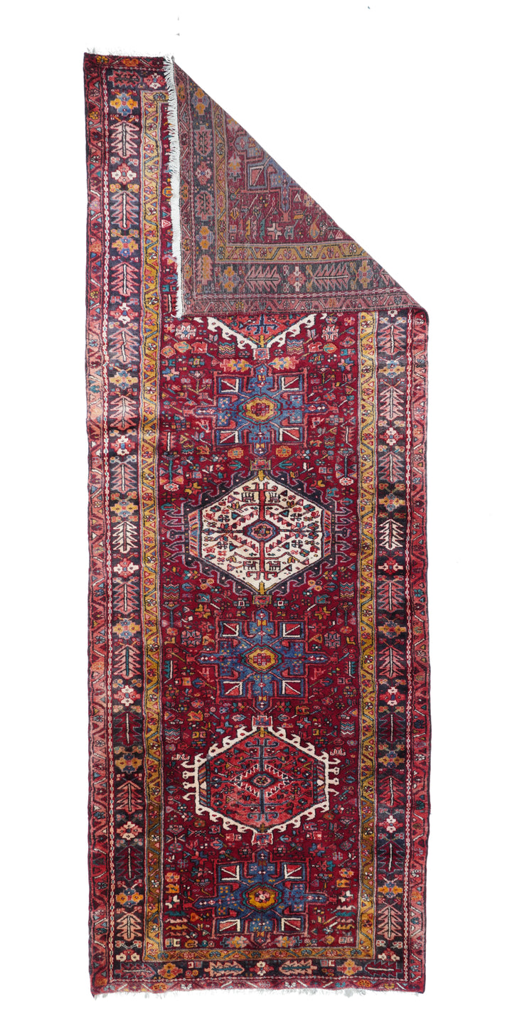 Vintage Karajeh Runner 4'9'' x 12'10''