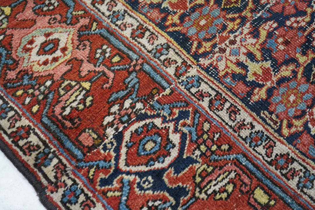 Antique Heriz Rug 3'6'' x 15'3''