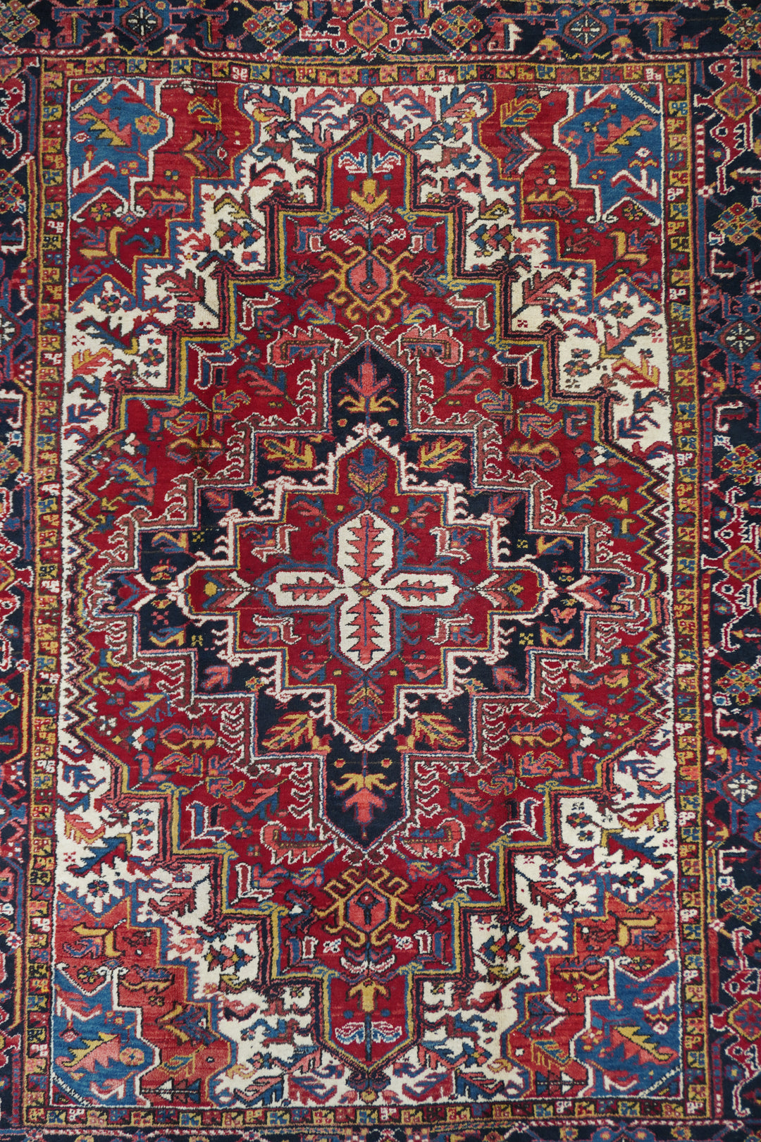 Antique Heriz Rug 6'8'' x 9'4''