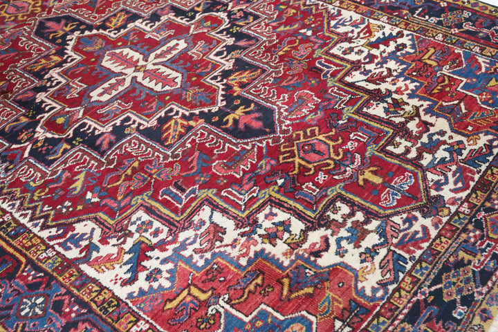 Antique Heriz Rug 6'8'' x 9'4''