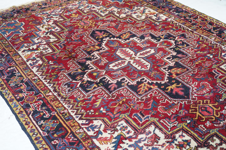 Antique Heriz Rug 6'8'' x 9'4''