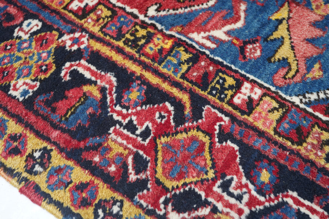 Antique Heriz Rug 6'8'' x 9'4''