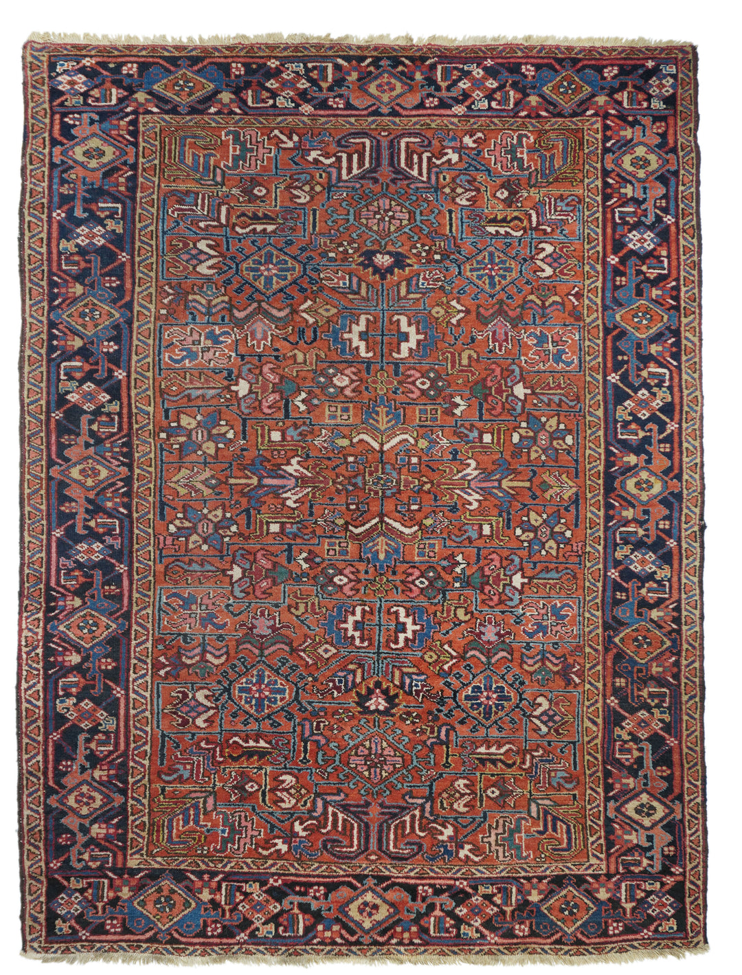 Vintage Persian Heriz Rug 6'0'' x 8'5''