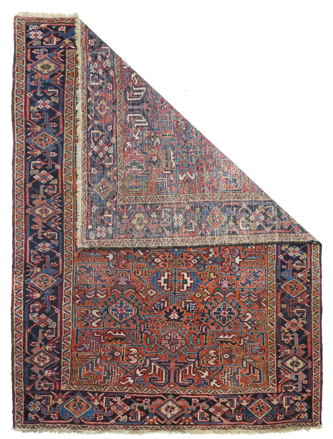 Vintage Persian Heriz Rug 6'0'' x 8'5''