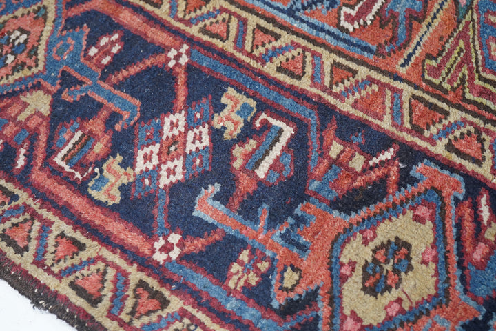 Vintage Persian Heriz Rug 6'0'' x 8'5''