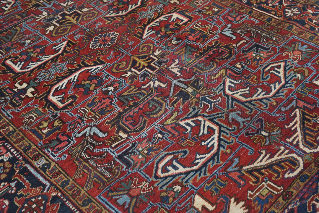 Vintage Heriz Rug 6'5'' x 9'0"