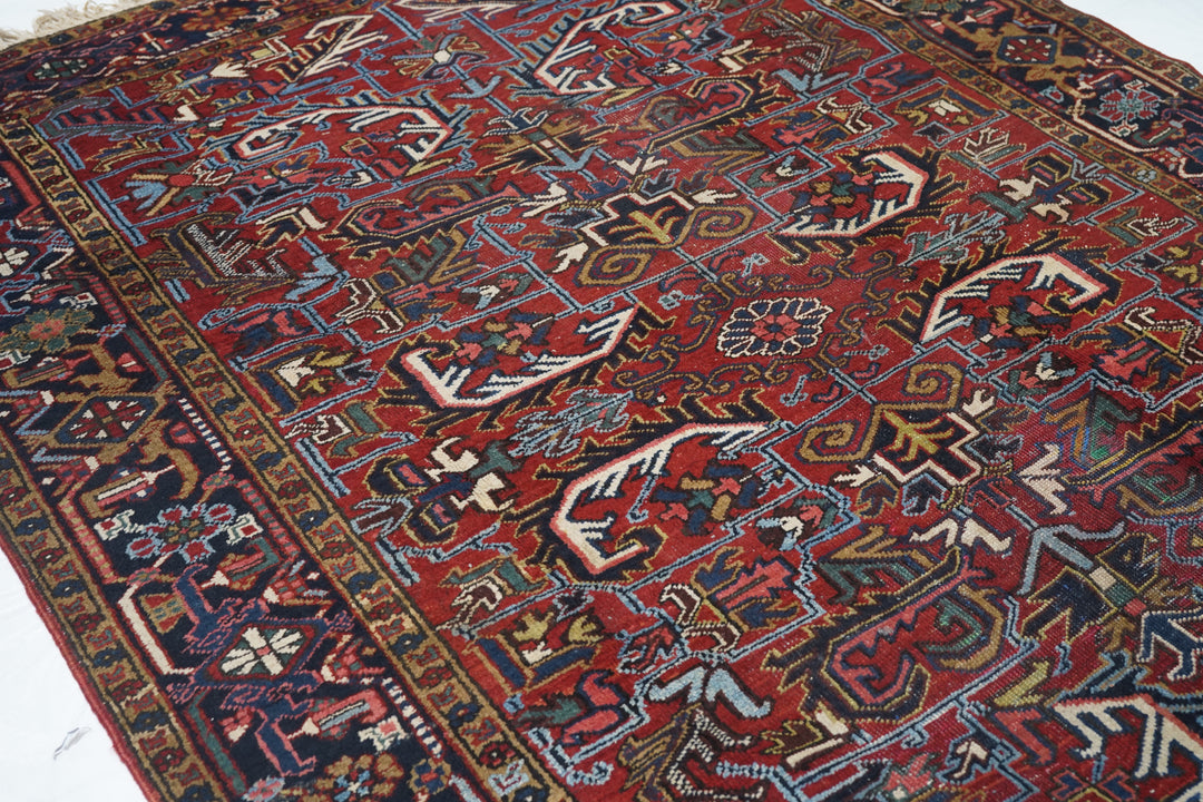 Vintage Heriz Rug 6'5'' x 9'0"