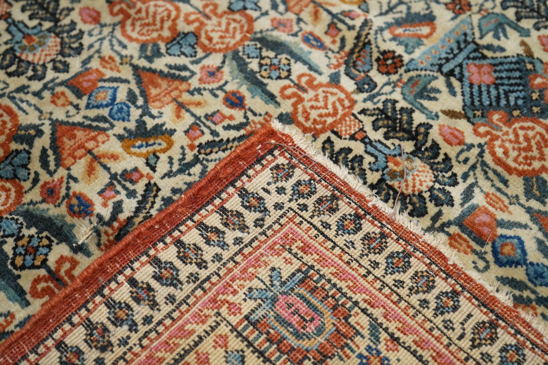 Antique Persian Tehran Rug 7’5" x 10'2"