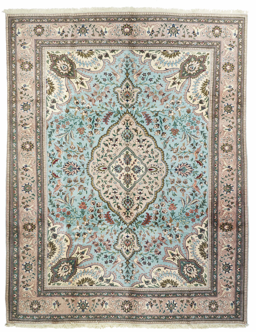 Vintage Persian Tabriz Rug 8'3'' x 10'8''