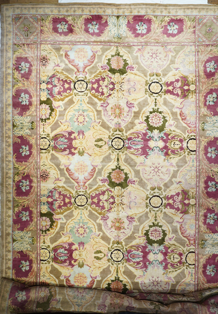 Spanish Savonnerie Rug 12'9" x 27’5”