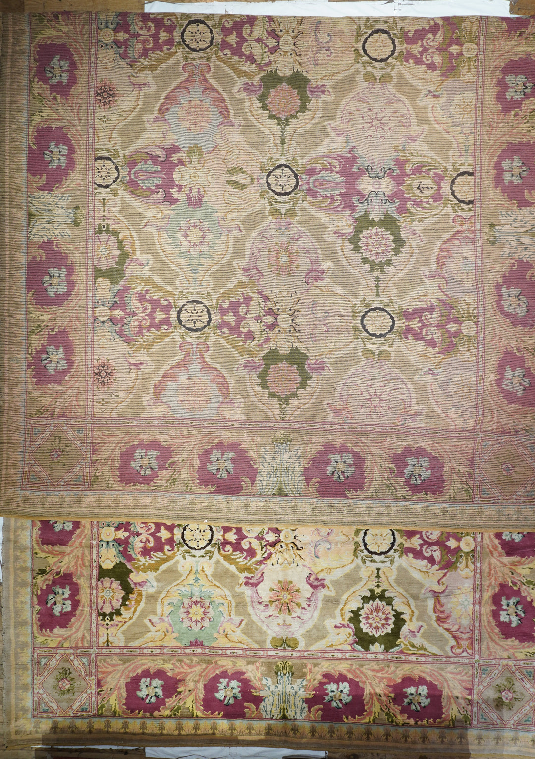 Spanish Savonnerie Rug 12'9" x 27’5”