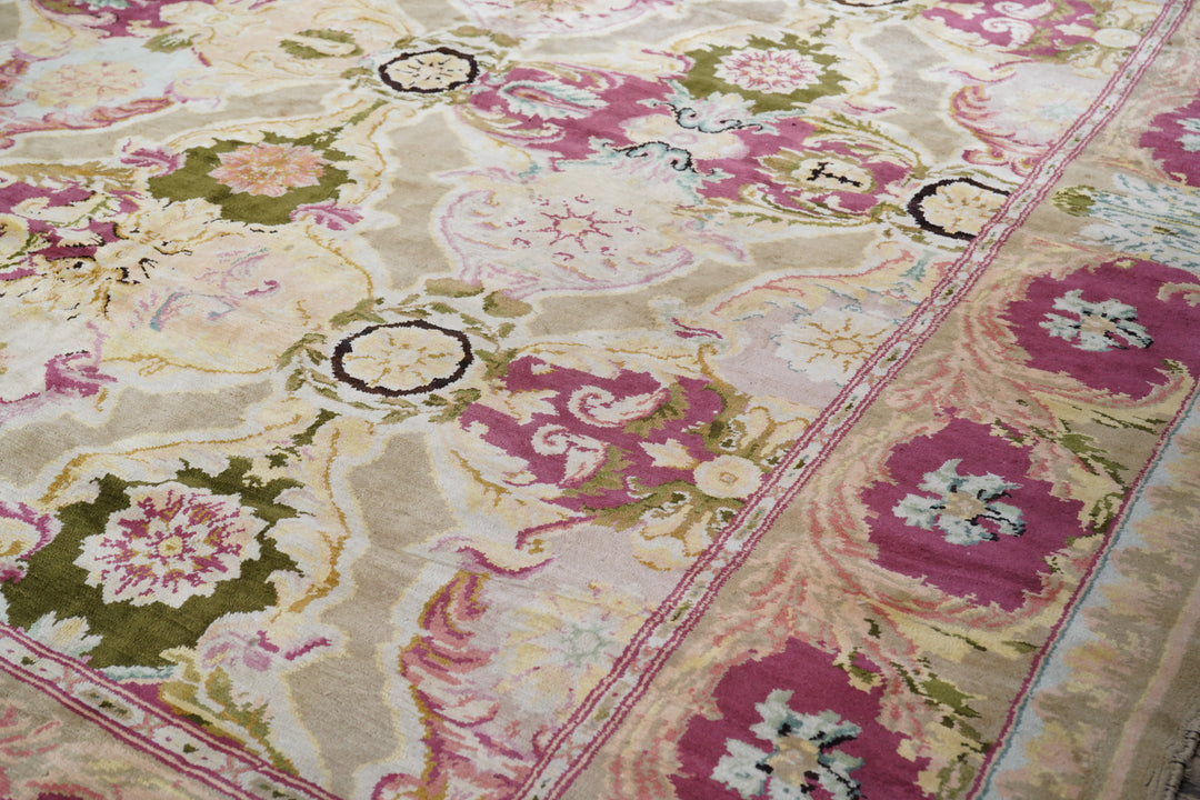 Spanish Savonnerie Rug 12'9" x 27’5”