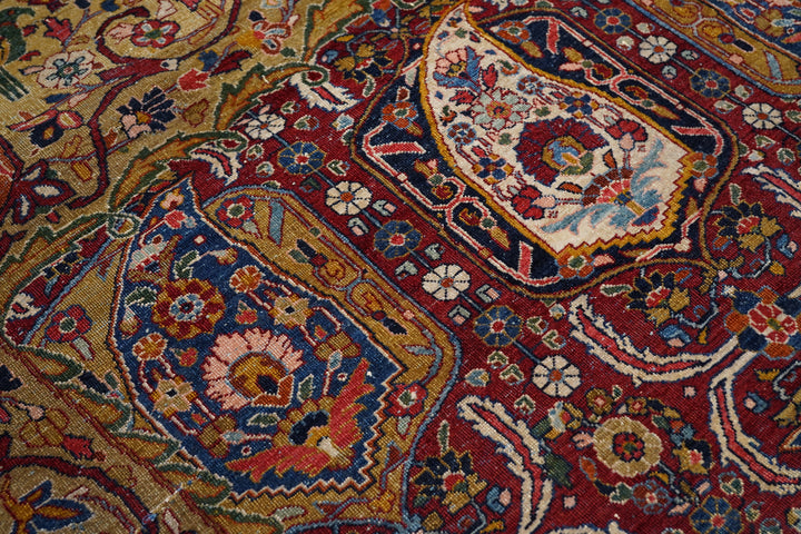 Vintage Persian Sarouk Rug 11’10” x 17’6”