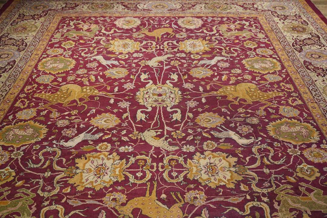 Antique Agra Rug 12'0'' x 16'6''