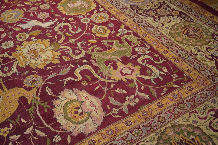 Antique Agra Rug 12'0'' x 16'6''