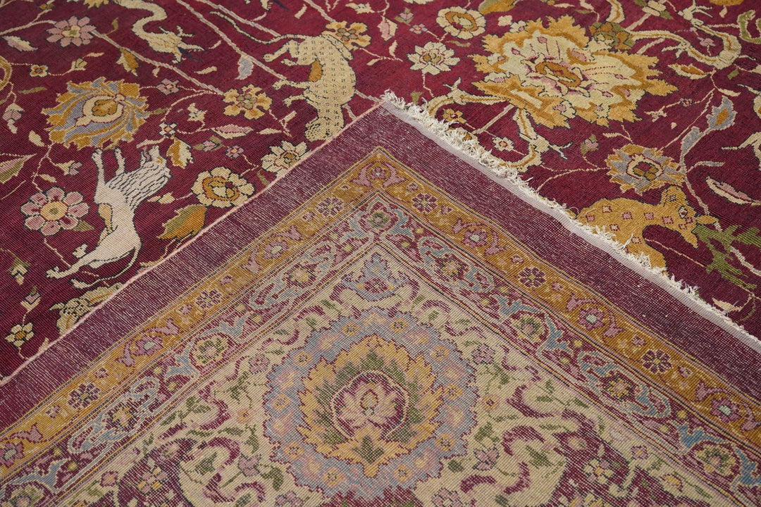 Antique Agra Rug 12'0'' x 16'6''