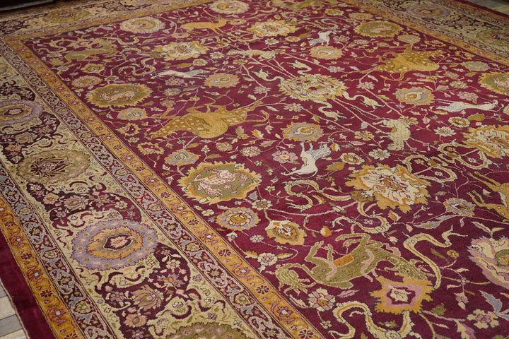 Antique Agra Rug 12'0'' x 16'6''