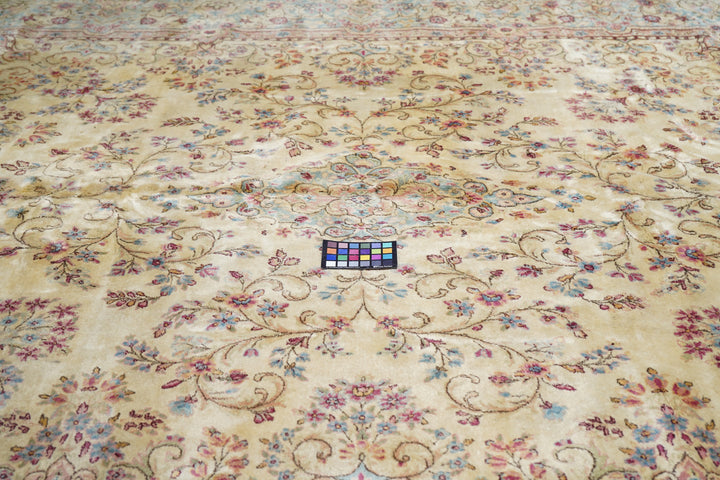 Vintage Persian Kerman Rug 10’0" x 11’0"