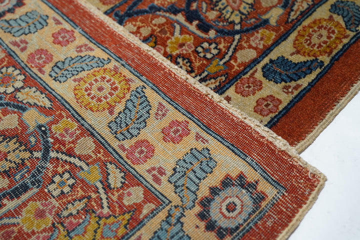 Antique Persian Haji Jalili Tabriz Rug 13’6” x 18’7”