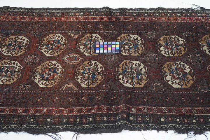 Vintage Balouch Rug 3'0'' x 6'0''