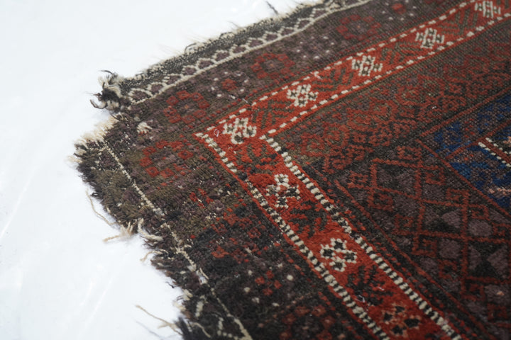 Vintage Balouch Rug 3'0'' x 6'0''