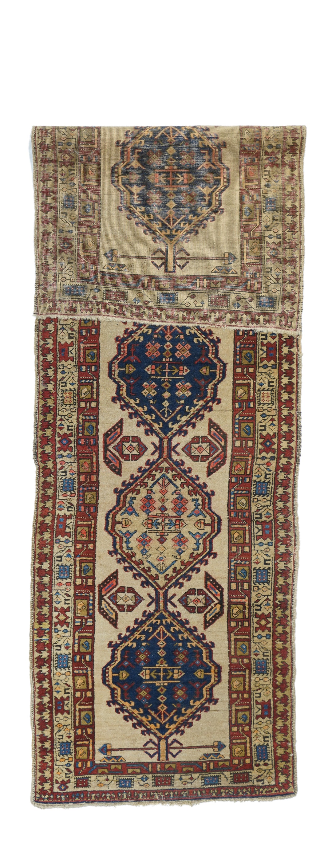 Antique Persian Sarab Runner 3'0'' x 10'9''