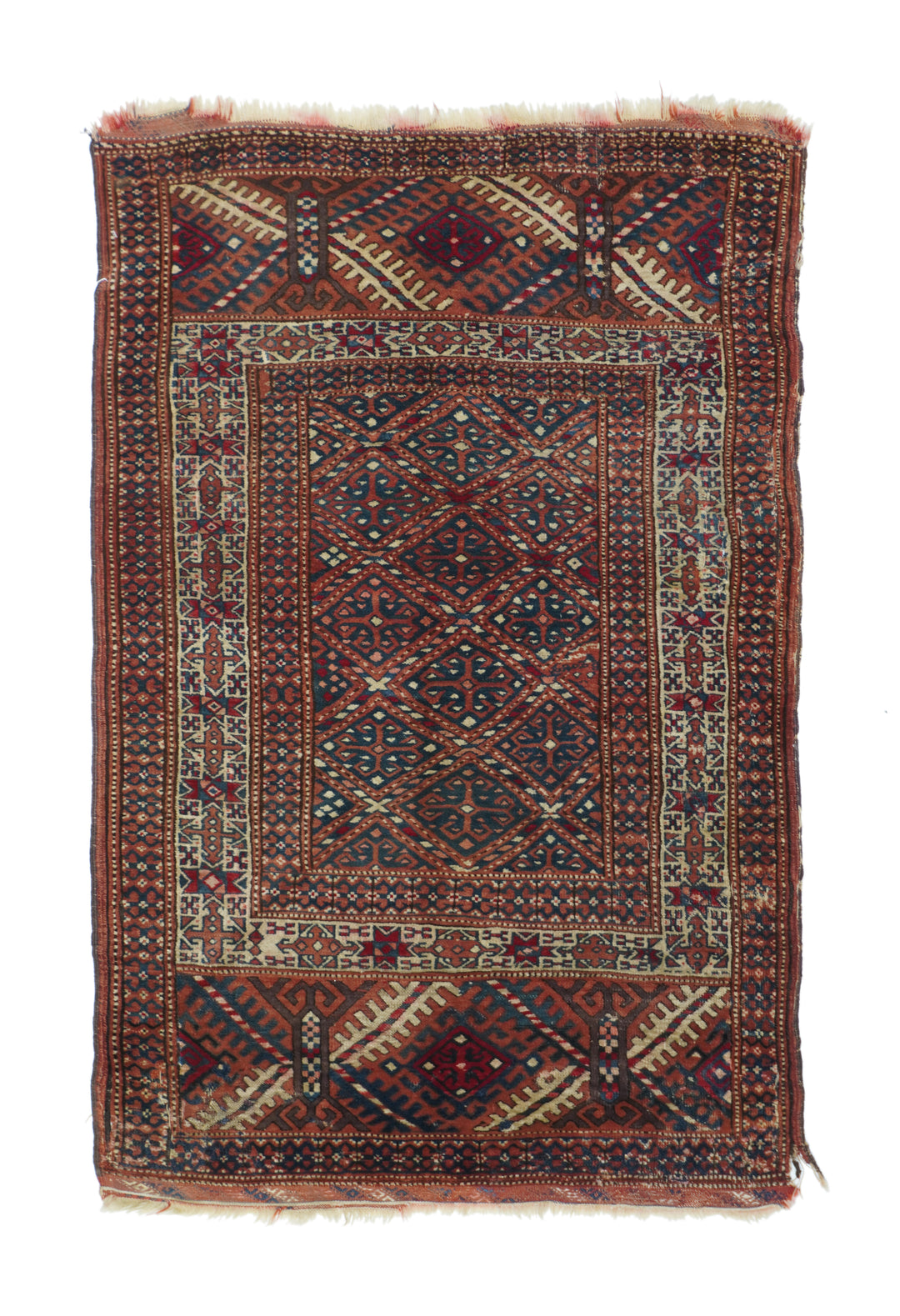 Antique Turkmen Rug 2'11'' x 4'5''