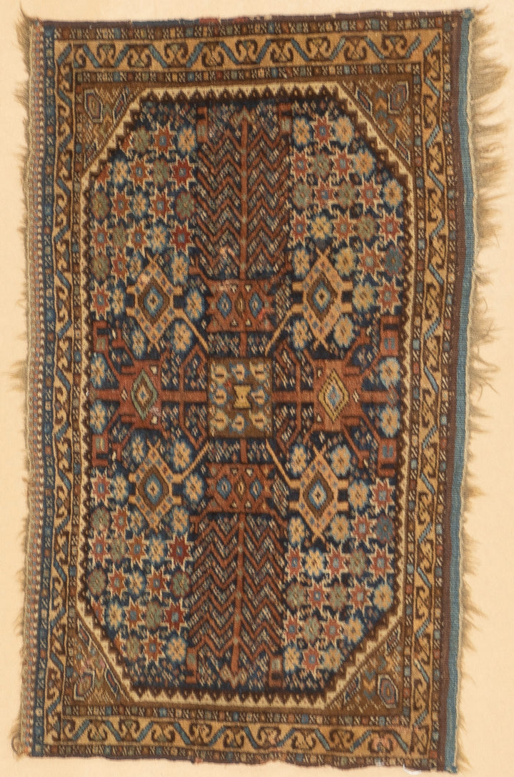 Antique Persian Qashqai Rug 1'9'' x 2'9''