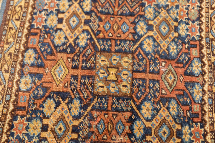 Antique Persian Qashqai Rug 1'9'' x 2'9''