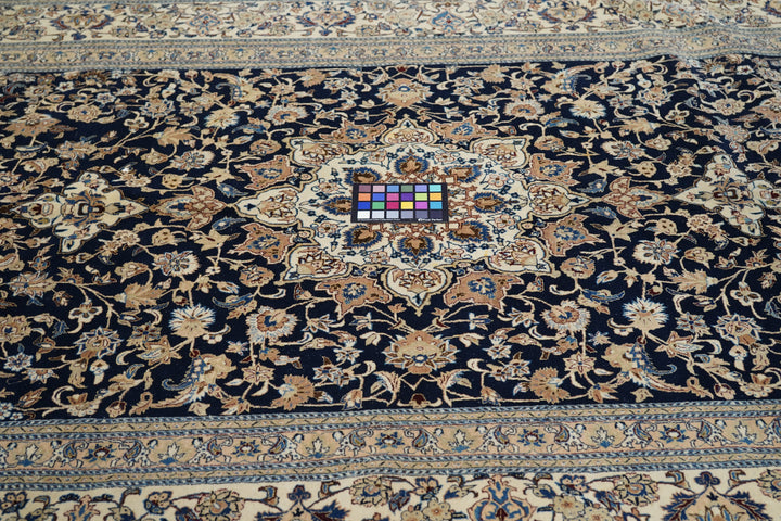 Extremely Fine Persian Habibian Wool and Silk Rug 5'4'' x 9'6''