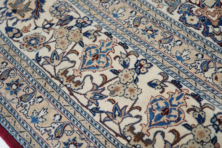 Extremely Fine Persian Habibian Wool and Silk (One of Pair) Rug 5'4'' x 9'6''